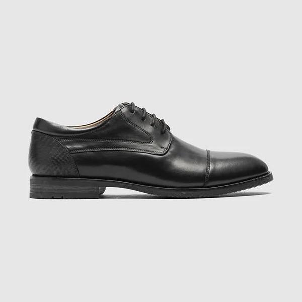 Rodd & Gunn Loburn Derby Shoe in Nero Multi Black 45