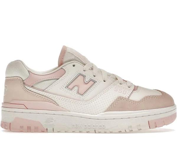 New Balance Women's 550 White/Pink - Size 5.5