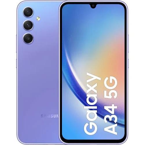 Samsung Galaxy A34 5G 6GB/128GB 6.6 Dual SIM Smartphone Purple