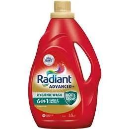 Radiant Advanced+ Hygienic Wash 6-in-1 Laundry Liquid Detergent 1.8L