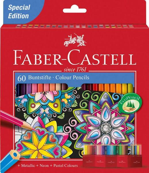 Faber-Castell Colour Pencils (Pack of 60)