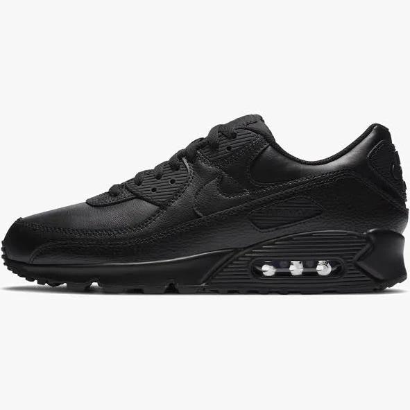 Nike Air Max 90 Leather Black/ Black-Black