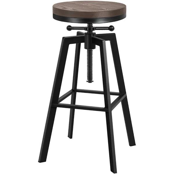 ALFORDSON Set of 1 Bar Stool Retro Kitchen Vintage Chair Industrial Rustic Ezra - AfterPay & zipPay Available