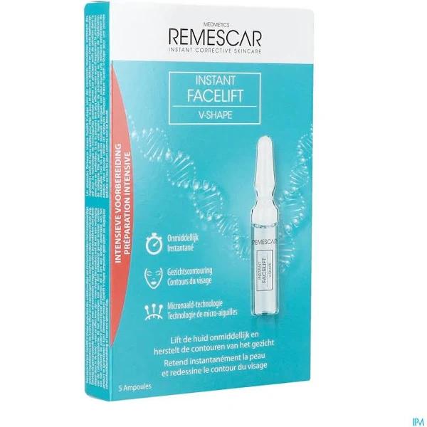 Remescar Ampoules Instant Lifting Oval Facial 5 Ampoules