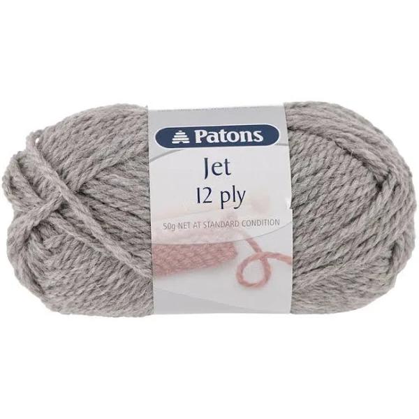 Patons Jet 12 Ply - 819 Silver