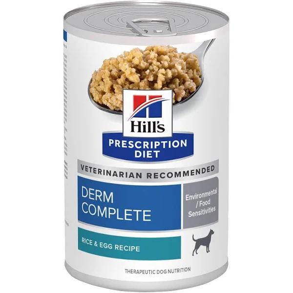 Hill's Prescription Diet Derm Complete Environmental/Food Sensitivities Wet Dog Food - 370g