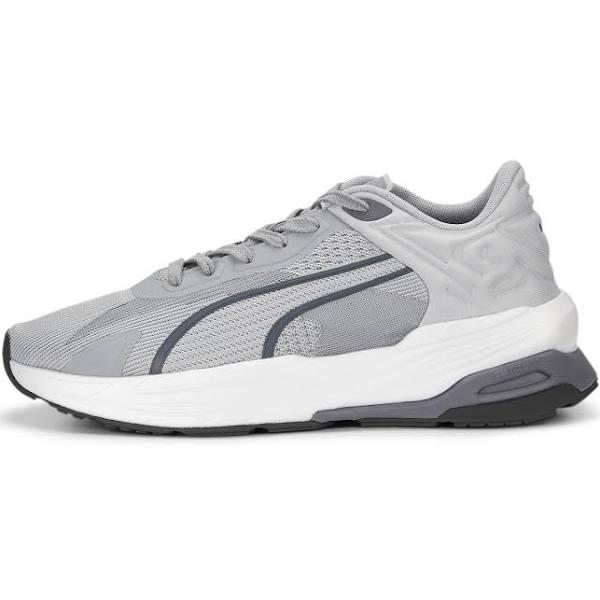 Extent Nitro Engineered Mesh Unisex Sneakers in Platinum Gray/White, Size 10.5 by Puma