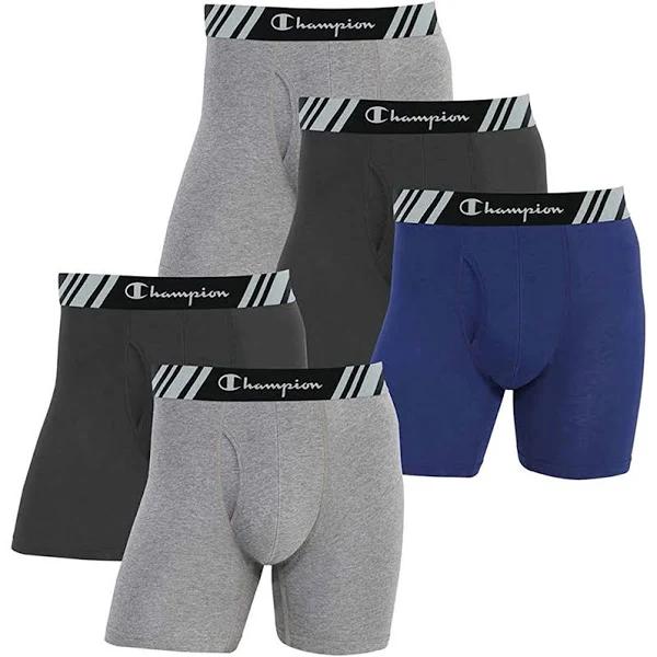 Hanes Men's Underwear Boxer Briefs Pack, Moisture-Wicking Men's
