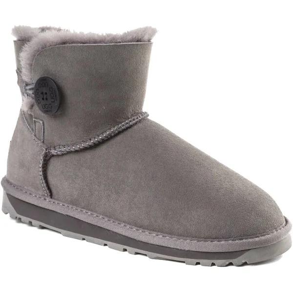 UGG Classic Mini Button Boots (Water Resistant)