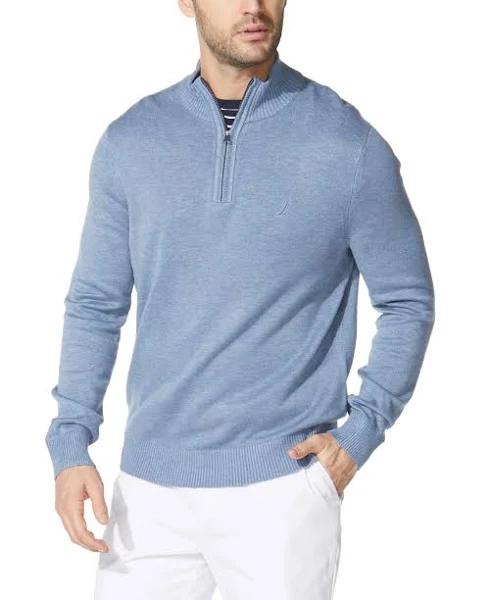 Nautica Men's Quarter-Zip Sweater