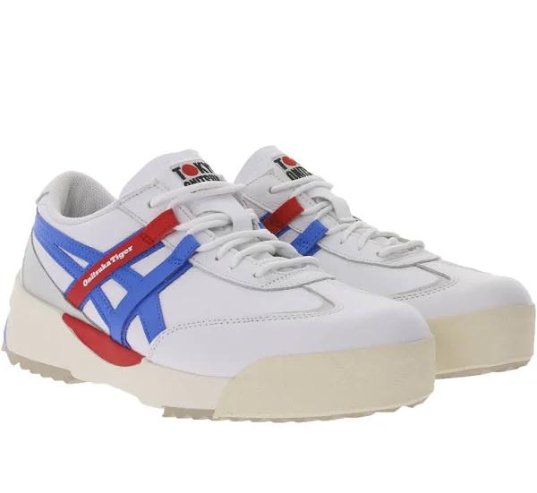 Onitsuka Tiger Delegation EX White/Electric Blue 10 US