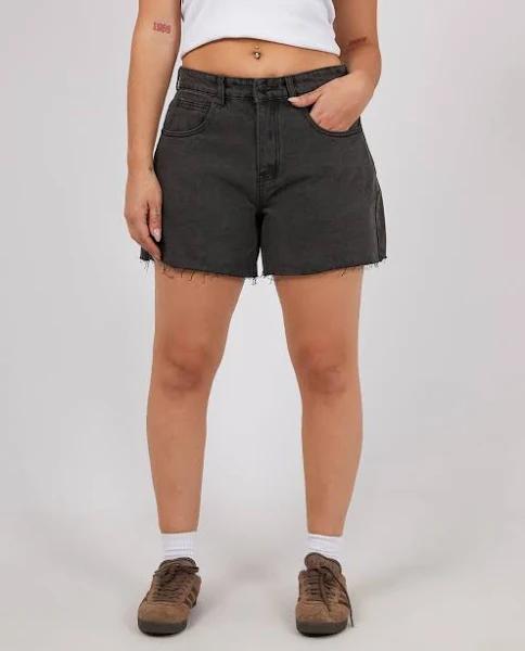 All About Eve - Womens Shorts - Harley Bermuda Denim Short Washed Black