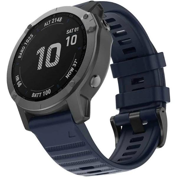 Garmin Fenix 5/6/5X/6X Smartwatch Band Midnight Blue