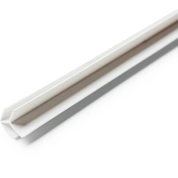 Wall Art Joiners 2400mm Linear External Corner Joiner - Snow White