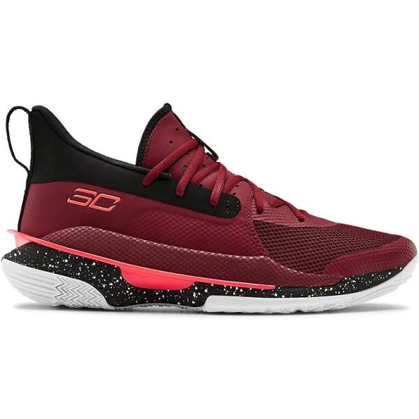 Under Armour Curry 7 Sn99, Size 6.5, Red