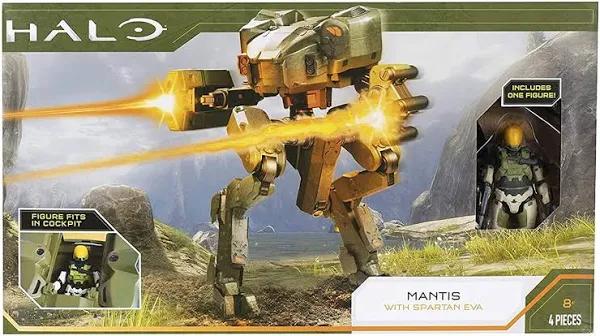 World of Halo Deluxe Figure - UNSC Mantis and Spartan Eva - Armor