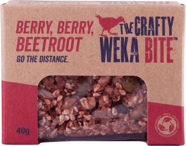 The Crafty Weka Bar Berry Beetroot Bite 40gm