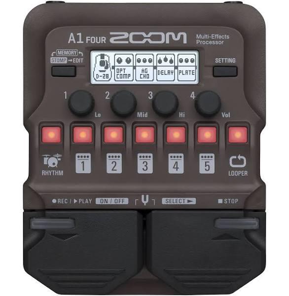 Zoom A1 Four Acoustic Multi-Effects Pedal