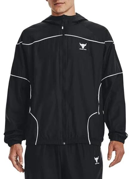 Under Armour Men's Project Rock Brahma Jacket Black LG