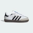 adidas-Samba OG Shoes Kids-Kids-Cloud White / Core Black / Gum-7K