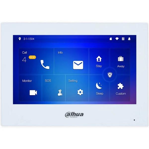 Dahua 7-inch 2-Wire IP Indoor Intercom Monitor - White - DHI-VTH5422HW