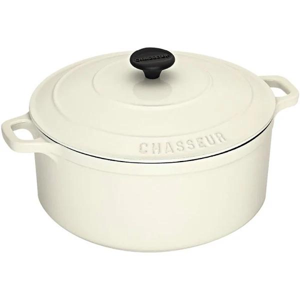 Chasseur French Oven - Round - White 28cm/6.3L