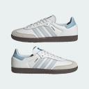 Adidas Samba OG - Core White/Halo Blue/Gum 8