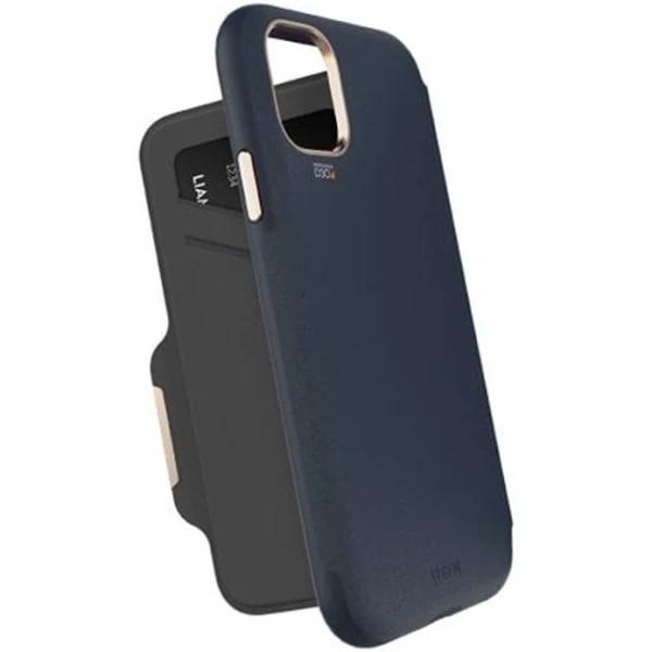 EFM Monaco Wallet Case For iPhone 11 Pro Max - Blackberry