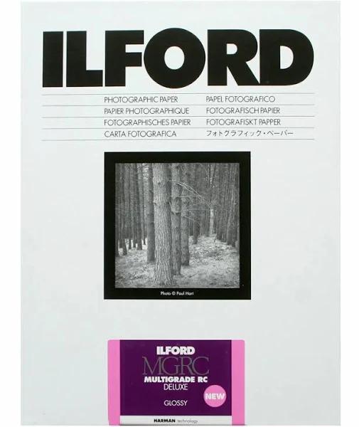 Ilford Multigrade Rc Deluxe Gloss 8x10" 100 Sheets