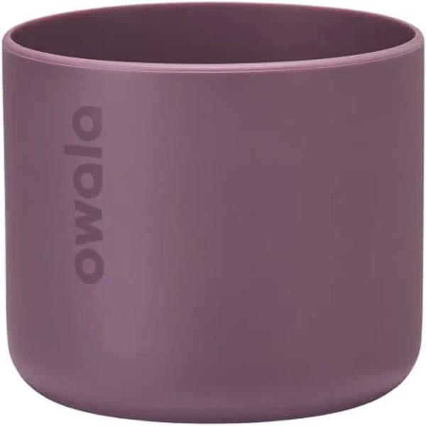 Owala Silicone Water Bottle Boot, Anti-slip Protective Sleeve for Water Bottle, Protects FreeSip or Flip Stainless Steel Water Bottles, 24 oz, Mauve