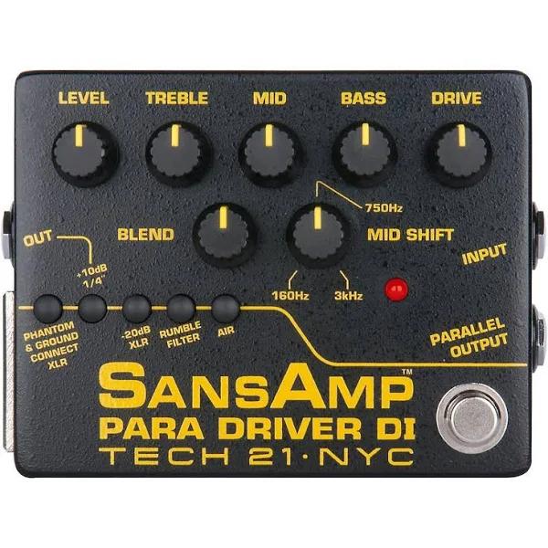 Tech 21 Preamp SansAmp Para Driver Di V2