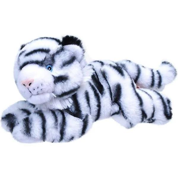 Wild Republic: Mini Tiger White - 8" Ecokins Plush