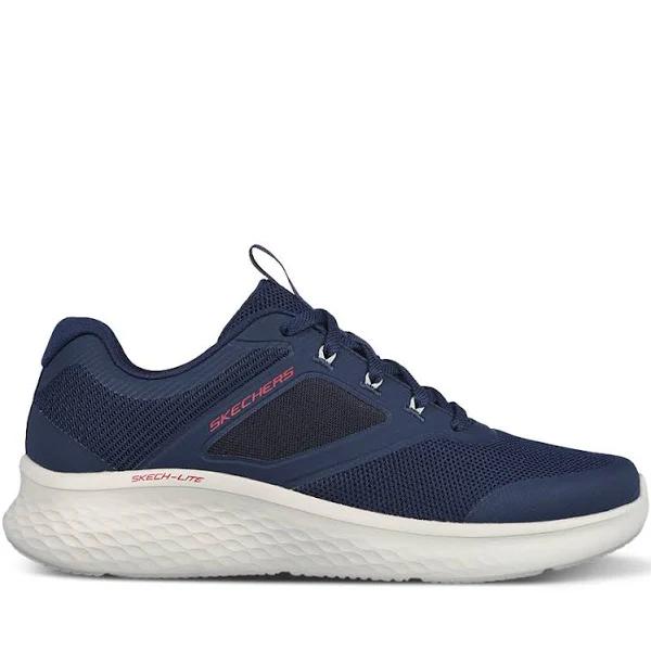 Skechers Skech Navy Red Mesh Sneakers Navy Red Mens Sneakers Casuals Shoes