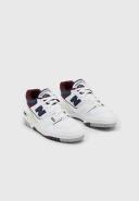 New Balance 550 White Navy NB Burgundy