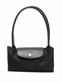 Tote Bag M Le Pliage Green Black Longchamp