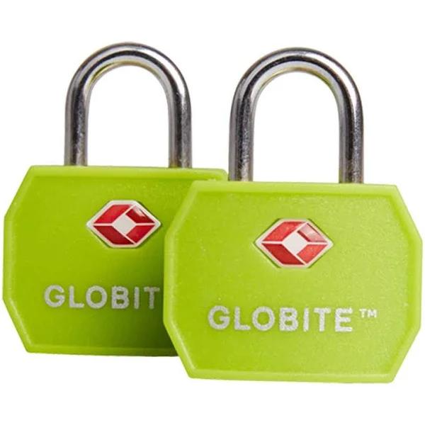 Globite TSA Luggage Locks 2 Pack - Green