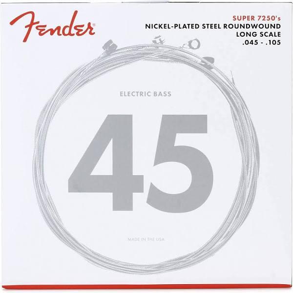 Fender - 7250 Bass Strings - Nickel Plated Steel - Long Scale - 7250M