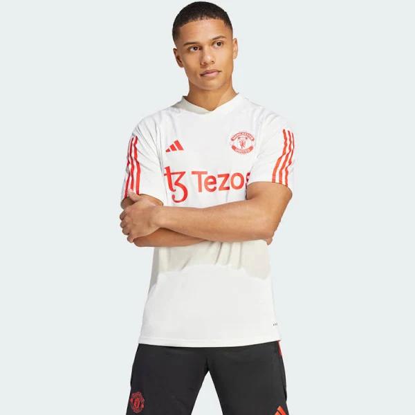 Manchester United Adidas Training Jersey - White