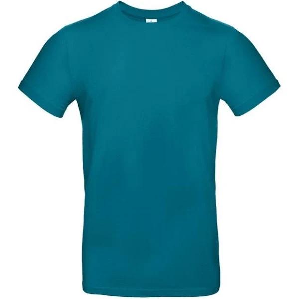 B&C Mens #E190 Tee Diva Blue 3XL Cotton Mens Tee