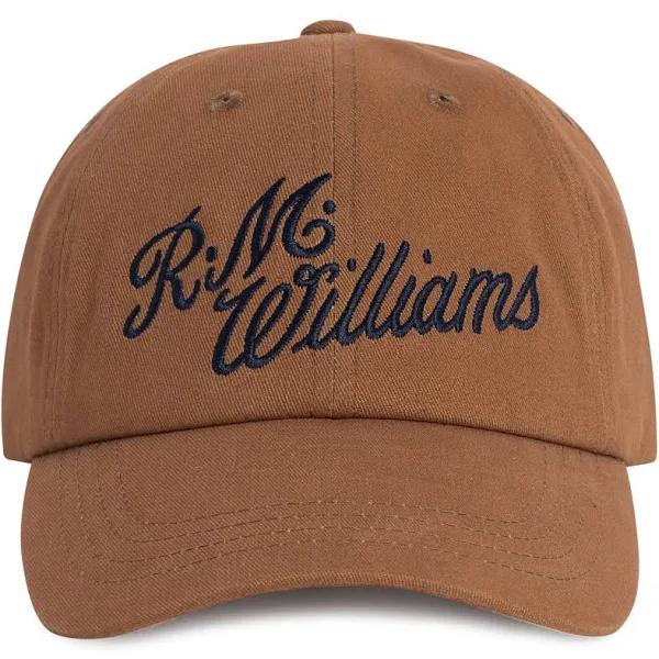 R.M. Williams Script Cap - Brown/Navy