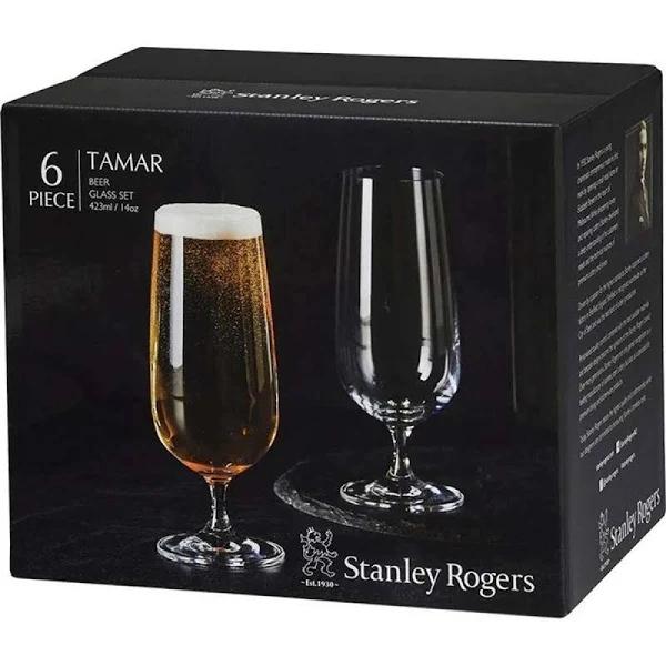 Stanley Rogers Tamar Beer Glasses 423ml Set 6