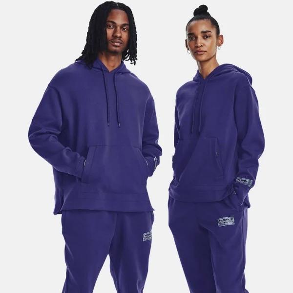 Under Armour Unisex Summit Knit Hoodie Blue LG