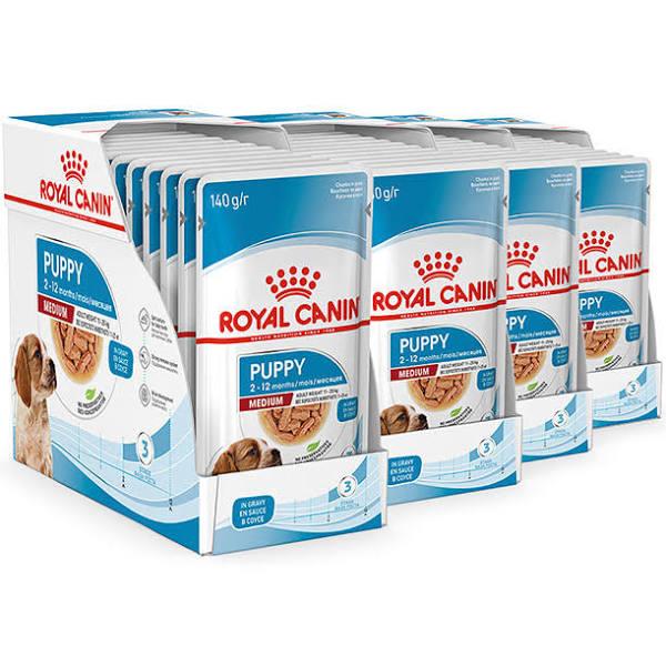 Royal Canin Medium Breed Puppy Pouch 140g x 40