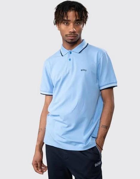 Hugo Boss Athleisure Paul Curved Polo Medium / Light Blue