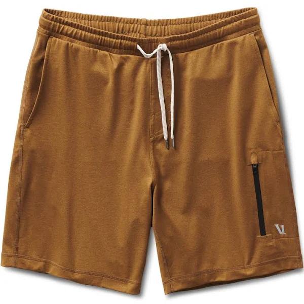 Men's Sunday Performance Shorts by Vuori | XL | Tobacco Heather