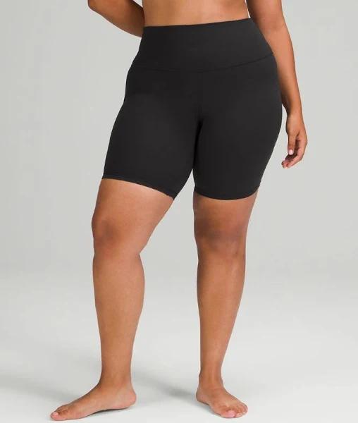 Women's Align High-Rise Shorts 8" in Black Size 6 | by lululemon