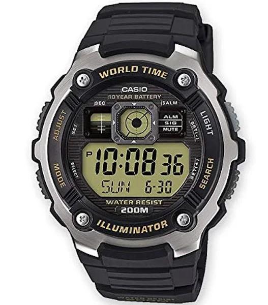 Casio Watch Illuminator Worldtime AE-2000W-9A