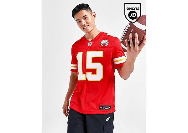 Nike NFL Kansas City Chiefs 15 Patrick Mahomes Home Limited Jersey