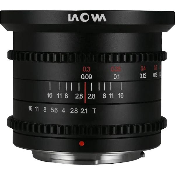 Laowa 6mm T2.1 Zero-D Cine APSC Lens - MFT