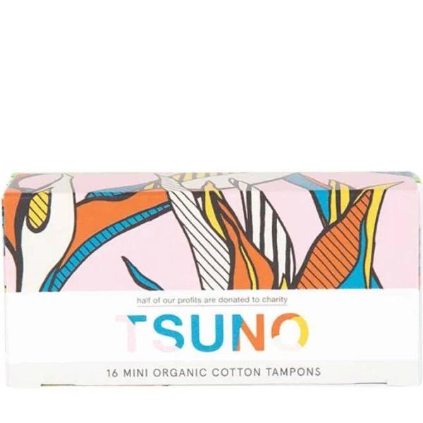 Tsuno - Organic Cotton Tampons 16 Mini